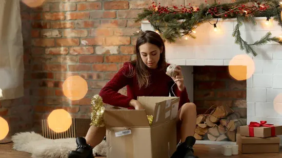 Almacenamiento en la temporada navideña para organizar tu hogar